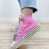 Ash High Top Pink Sneakers