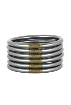 BUDHAGIRL Bangles In Graphite