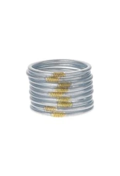 BUDHAGIRL Bangles In Silver