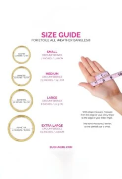 BUDHAGIRL Bangles In Etoile 7 BUDHAGIRL Bangles In Etoile -Modern Women Wear Etoile All Weather Bangles 6copy