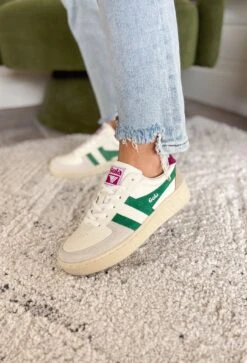 Gola Granslam Trident Sneakers In Emerald