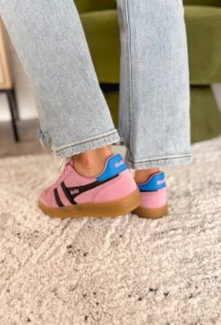 Gola Viper Sneakers In Candy -Modern Women Wear GolaViperinCandy Black Santorini Gum3