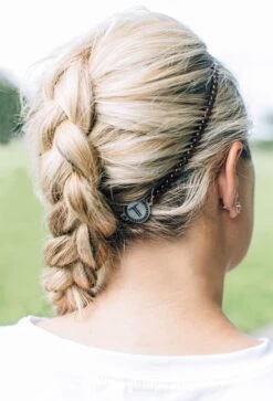 TELETIES Headband - Platinum -Modern Women Wear Headband back grip