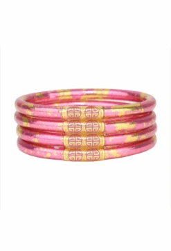 BUDHAGIRL Bangles In Rose Koi