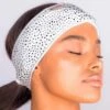 Kitsch Microfiber Spa Headband In Micro Dot
