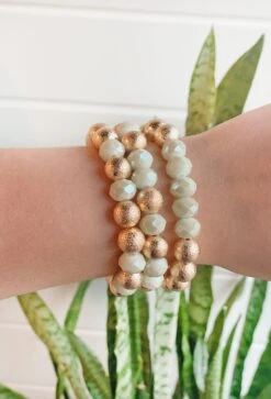 Layla Bracelet Set In Ivory