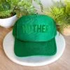 Mother Trucker Hat In Green