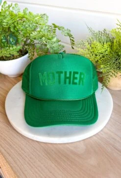 Mother Trucker Hat In Green