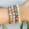 Perry Bracelet Set In Peach