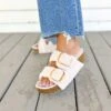 Qianna Shearling Lined Sandals