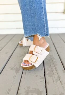 Qianna Shearling Lined Sandals