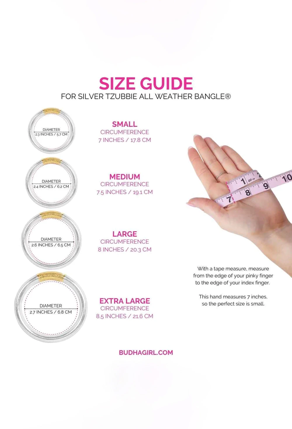 BUDHAGIRL - TZUBBIE All Weather Bangle In Silver 2 BUDHAGIRL - TZUBBIE All Weather Bangle In Silver - Image 2