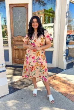 Spring Meadow Midi Dress -Modern Women Wear SpringMeadowMidiDress1