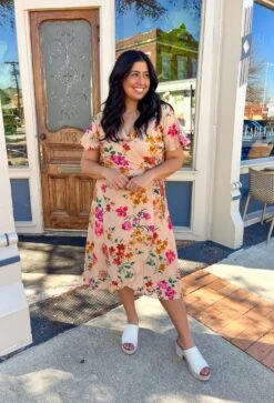 Spring Meadow Midi Dress -Modern Women Wear SpringMeadowMidiDress2