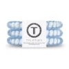 TELETIES Small Hair Ties - Washed Denim