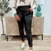 Spanx Faux Leather Joggers
