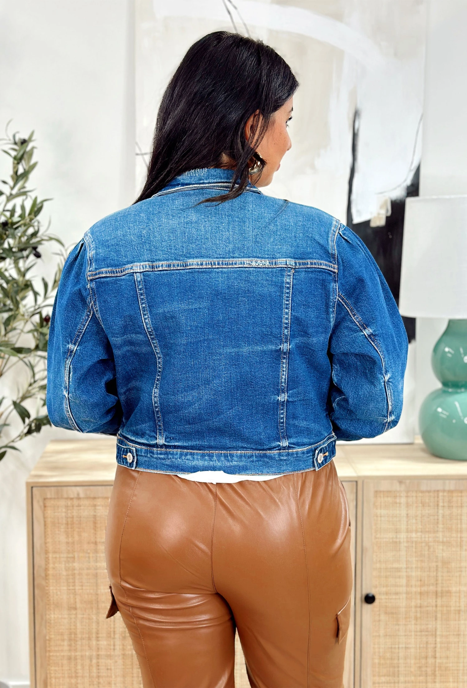 Kenzie Denim Jacket By Vervet 4 Kenzie Denim Jacket By Vervet - Image 4