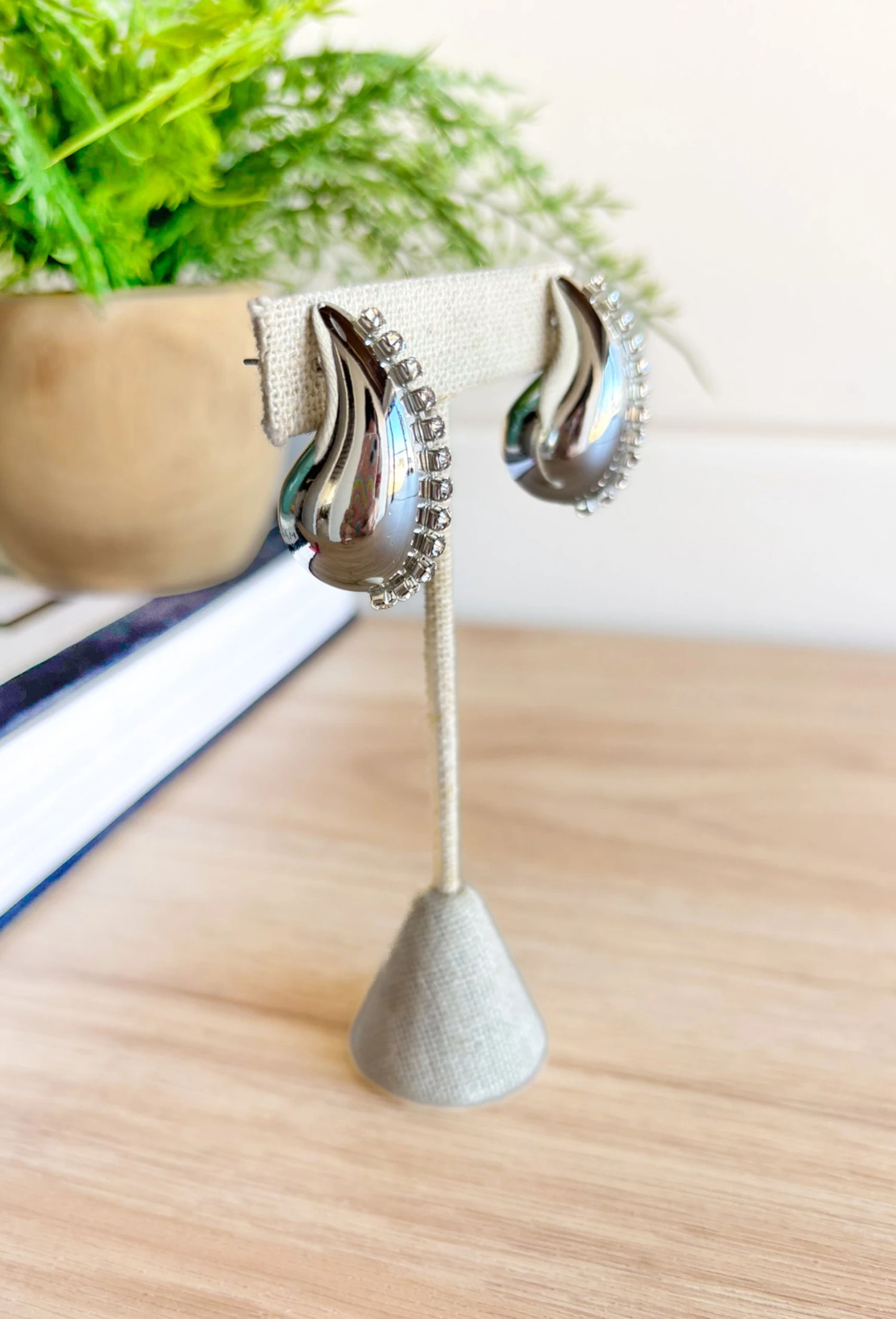 Ready For Tonight Earrings In Silver 2 Ready For Tonight Earrings In Silver - Image 2