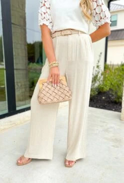 Saltwater Sunrise Linen Pants