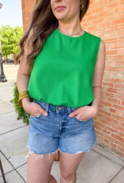 Adore You Top In Green -Modern Women Wear WEB AdoreYouTopinGreen5