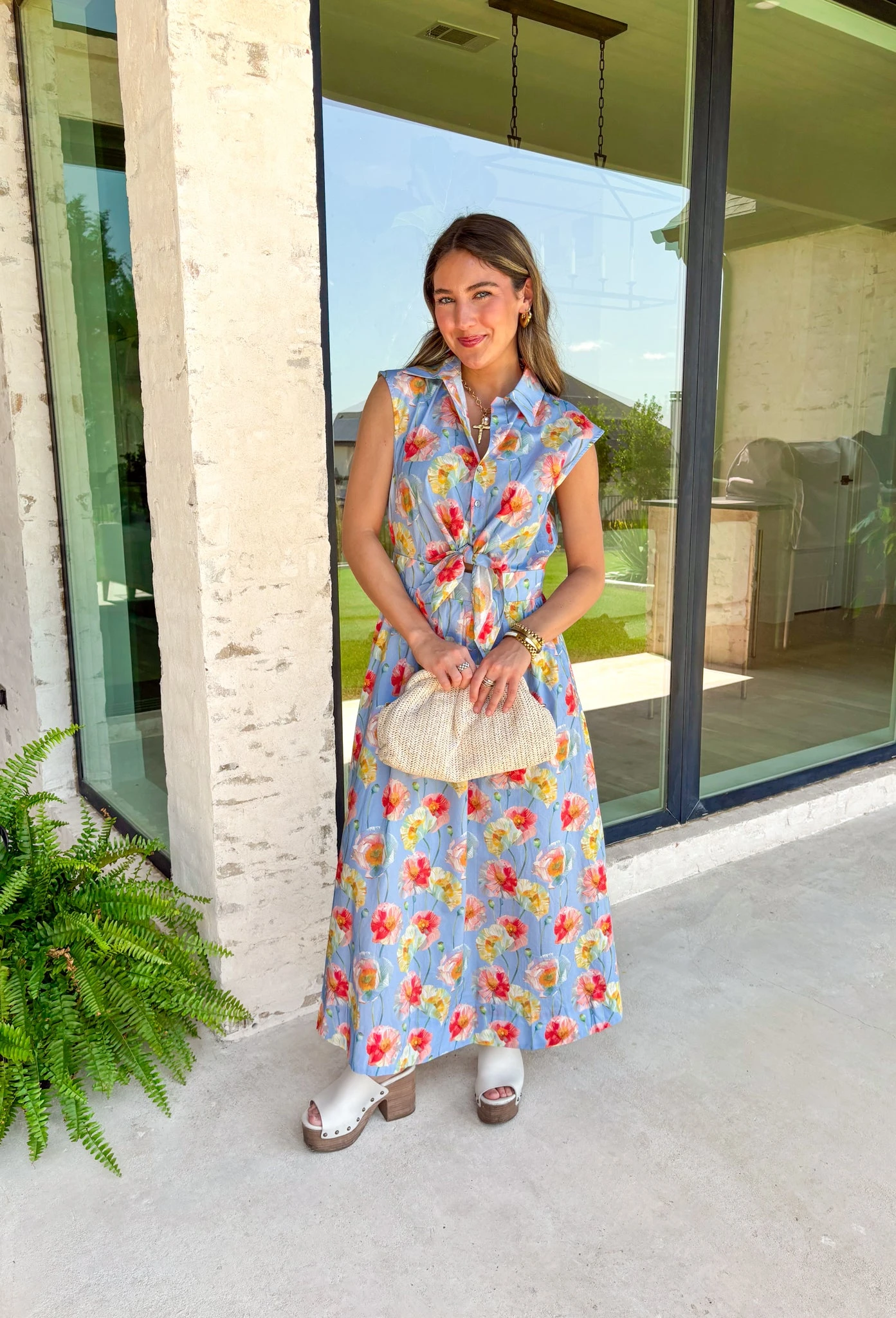 Along The Way Floral Midi Dress 1 Along The Way Floral Midi Dress