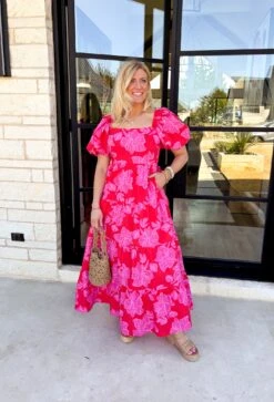 Awaiting Love Floral Midi Dress -Modern Women Wear WEB AwaitingLoveFloralMidiDress1