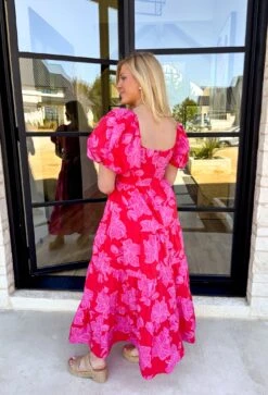 Awaiting Love Floral Midi Dress -Modern Women Wear WEB AwaitingLoveFloralMidiDress2