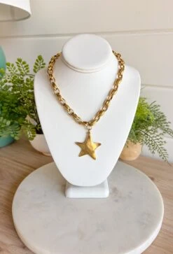 Bracha Star Shine Gold Necklace