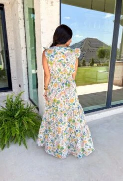 Charmingly Yours Floral Maxi Dress -Modern Women Wear WEB CharminglyYoursFloralMaxiDress1