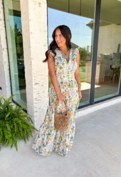 Charmingly Yours Floral Maxi Dress -Modern Women Wear WEB CharminglyYoursFloralMaxiDress4