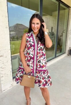 City Bloom Floral Dress -Modern Women Wear WEB CityBloomFloralDress5