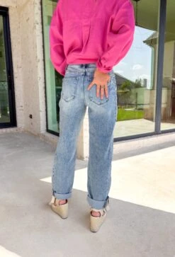 Cleo Barrel Jean By Risen In Medium -Modern Women Wear WEB CleoBarrelJeanbyRiseninMedium1