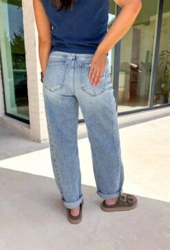 Cleo Barrel Jean By Risen In Medium -Modern Women Wear WEB CleoBarrelJeanbyRiseninMedium6