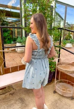 Coastal Breeze Denim Romper -Modern Women Wear WEB CoastalBreezeDenimRomper1