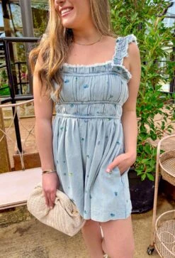 Coastal Breeze Denim Romper -Modern Women Wear WEB CoastalBreezeDenimRomper2