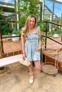 Coastal Breeze Denim Romper -Modern Women Wear WEB CoastalBreezeDenimRomper3