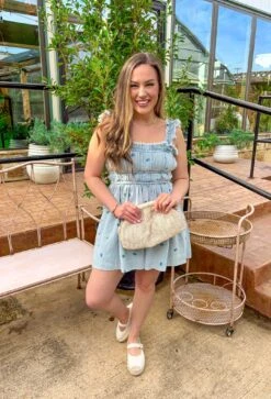 Coastal Breeze Denim Romper