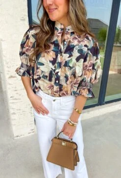 Cool Breeze Floral Top -Modern Women Wear WEB CoolBreezeFloralTop3