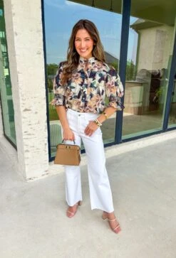 Cool Breeze Floral Top -Modern Women Wear WEB CoolBreezeFloralTop6