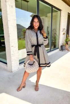 Dreamy Evenings Stripe Dress