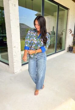 French Countryside Floral Top 12 French Countryside Floral Top -Modern Women Wear WEB FrenchCountrysideFloralTop4