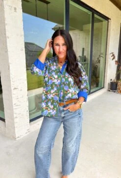 French Countryside Floral Top 13 French Countryside Floral Top -Modern Women Wear WEB FrenchCountrysideFloralTop5