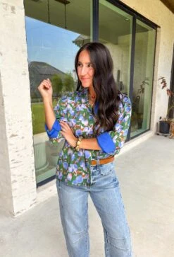 French Countryside Floral Top 11 French Countryside Floral Top -Modern Women Wear WEB FrenchCountrysideFloralTop7