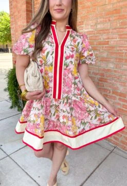 Happy Now Floral Dress 9 Happy Now Floral Dress -Modern Women Wear WEB HappyNowFloralDress2