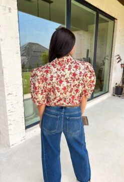 I'll Be Alright Floral Top -Modern Women Wear WEB I llBeAlrightFloralTop1