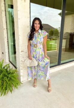 In The Tropics Midi Dress