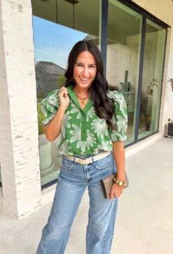 In The Zone Floral Top -Modern Women Wear WEB InTheZoneFloralTop4