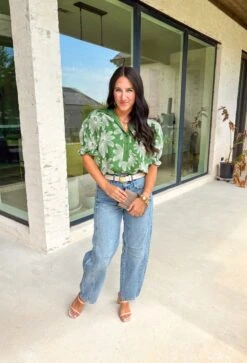 In The Zone Floral Top -Modern Women Wear WEB InTheZoneFloralTop5