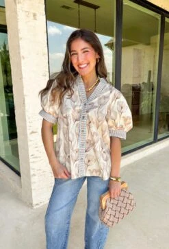 Just Imagine Floral Top -Modern Women Wear WEB JustImagineFloralTop2