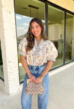 Just Imagine Floral Top